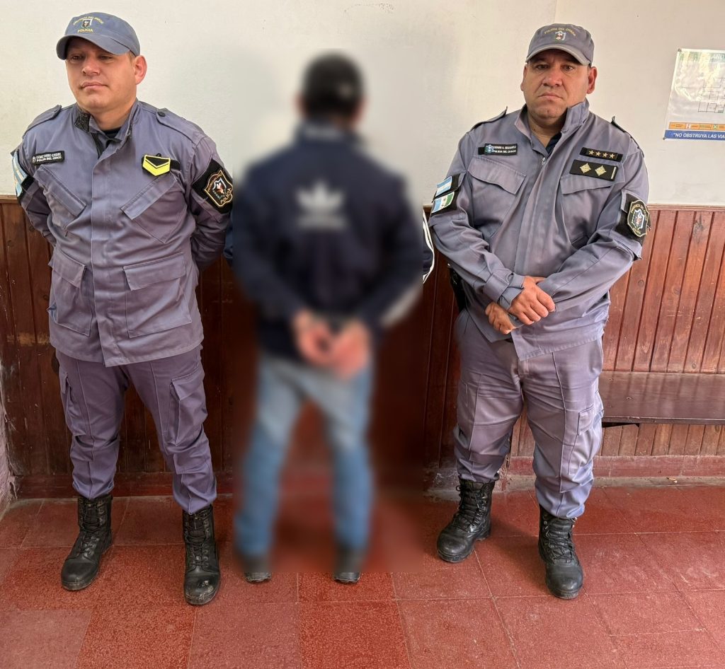 Dan con uno de los autores de lesionar y dejar internado a un hombre en Barranqueras