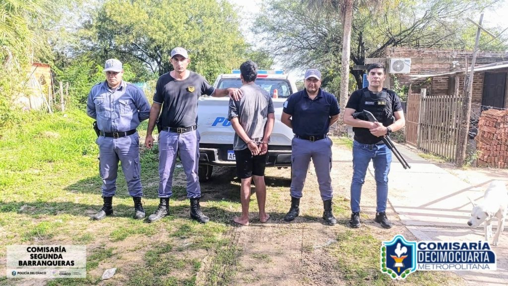 Lo detuvieron por amenazas con arma de fuego en contexto de violencia de género