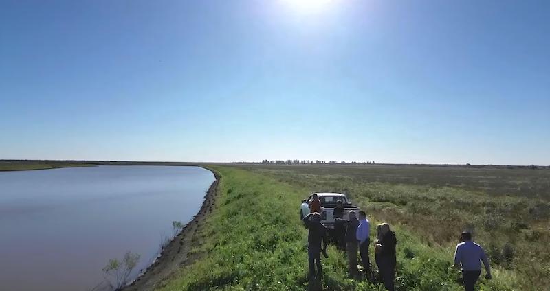 El gobierno provincial continúa trabajando en el manejo del agua para una producción sostenible El gobierno provincial continúa trabajando en el manejo del agua para una producción sostenible
