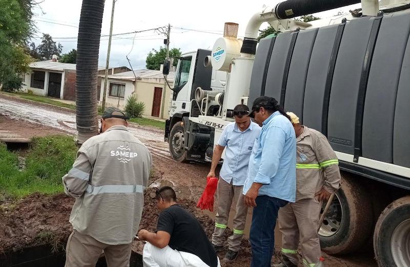 Sameep restableció el servicio de cloacas en Juan José Castelli Sameep restableció el servicio de cloacas en Juan José Castelli