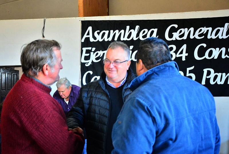 El intendente Sander participó de la Asamblea Anual del Consorcio Caminero N°95 El intendente Sander participó de la Asamblea Anual del Consorcio Caminero N°95