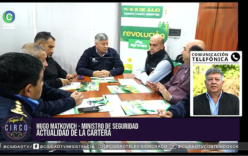 “Chaco es una de las provincias con menos hechos delictivos”, destacó el ministro Matkovich “Chaco es una de las provincias con menos hechos delictivos”, destacó el ministro Matkovich