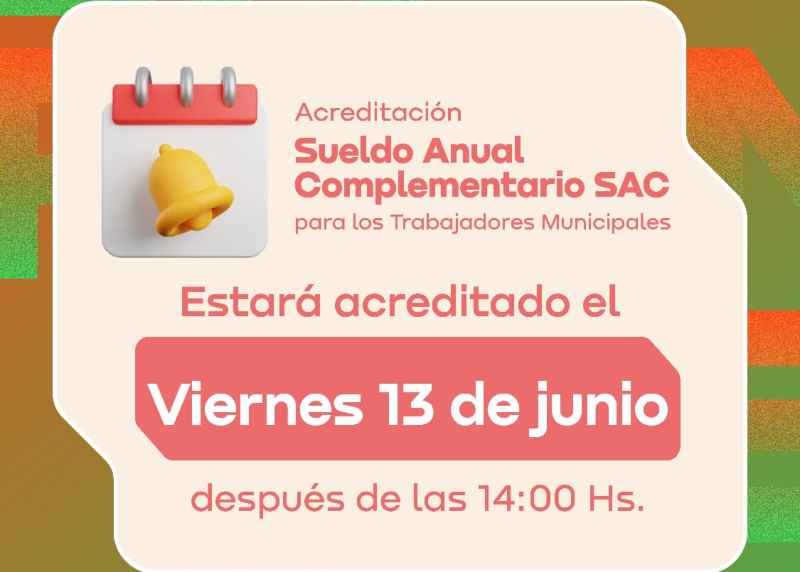 El municipio de Barranqueras paga este viernes el medio aguinaldo El municipio de Barranqueras paga este viernes el medio aguinaldo