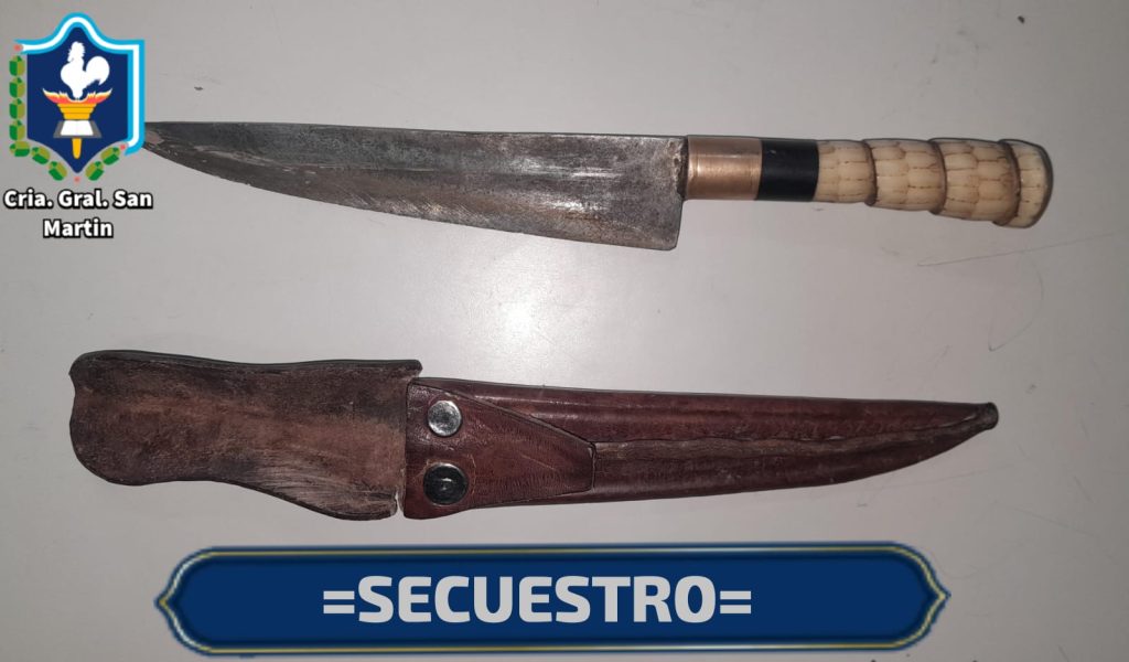 Adolescente fue demorado por herir con un arma blanca a otro joven en San Martín