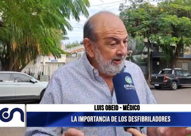 Desfibriladores y RCP en eventos deportivos: “Es un shock eléctrico, es vida o muerte, así de claro”, aseveró el médico Luis Obeid Desfibriladores y RCP en eventos deportivos: “Es un shock eléctrico, es vida o muerte, así de claro”, aseveró el médico Luis Obeid