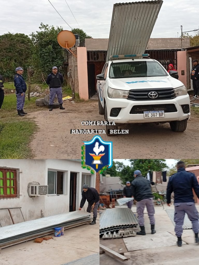 Allanamiento en Margarita Belén: un detenido y secuestros de elementos robados