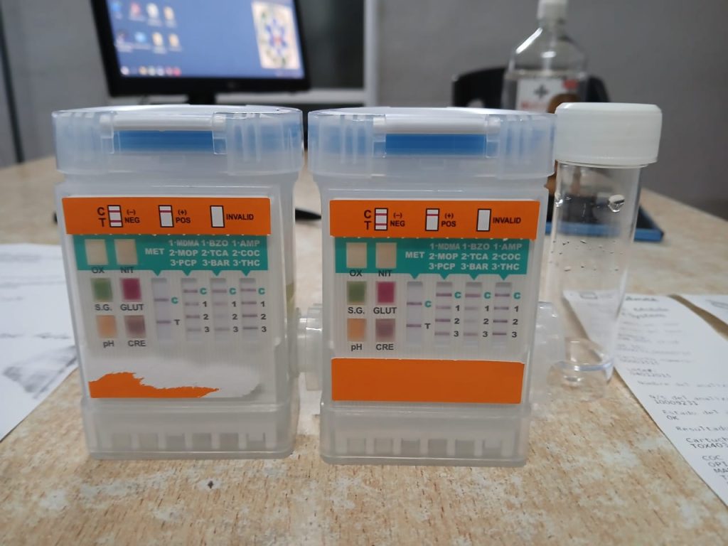 Comisario de Taco Pozo se hizo una prueba de consumo de drogas: este fue el resultado