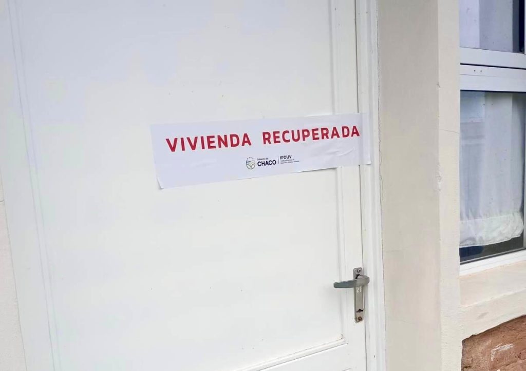 El IPDVU recupera nuevas viviendas en Resistencia y en el interior El IPDVU recupera nuevas viviendas en Resistencia y en el interior