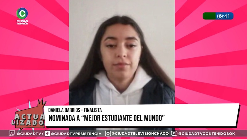 Daniela Barrios, finalista del Global Student Prize: “El top 50 ya es todo un orgullo” Daniela Barrios, finalista del Global Student Prize: “El top 50 ya es todo un orgullo”