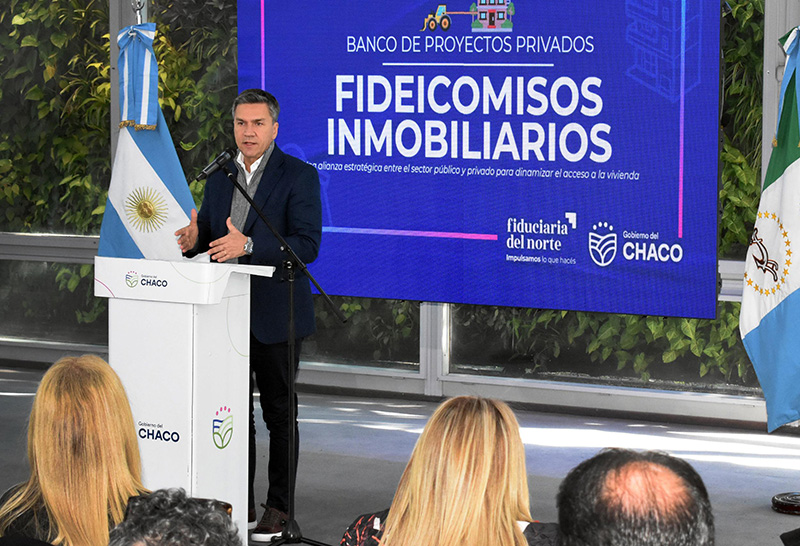 El Gobernador lanzó el Banco de Proyectos Privados de Fideicomisos Inmobiliarios El Gobernador lanzó el Banco de Proyectos Privados de Fideicomisos Inmobiliarios