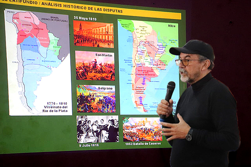 Los diputados Schwartz y Guillón debaten con la Comunidad Originaria sobre tierras y territorios Los diputados Schwartz y Guillón debaten con la Comunidad Originaria sobre tierras y territorios