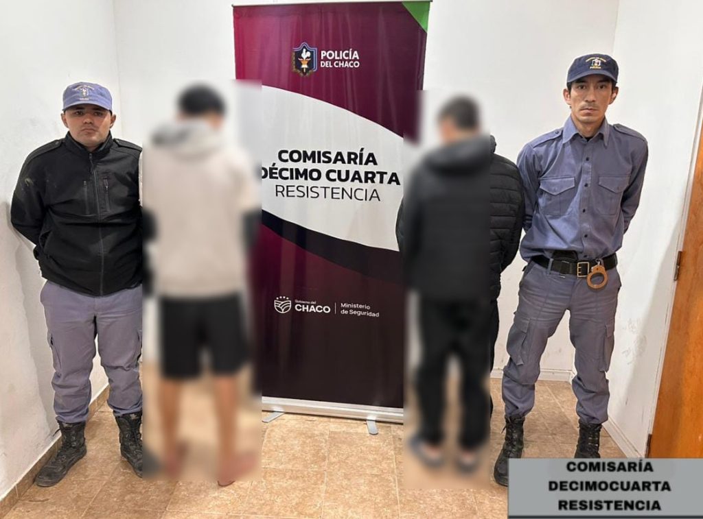 Detienen a dos jóvenes por robo a mano armada: uno de ellos tenía pedido de captura