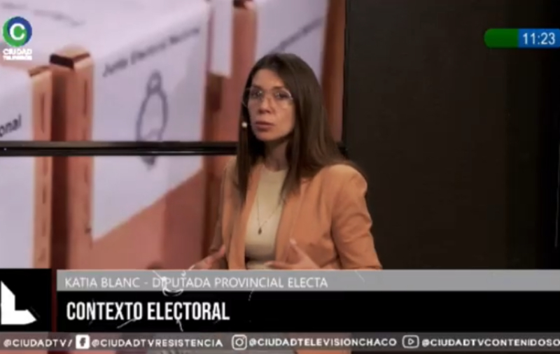 Katia Blanc llamó a la unidad de la oposición: “La cuestión personal no tiene que prevalecer a lo que necesita el pueblo” Katia Blanc llamó a la unidad de la oposición: “La cuestión personal no tiene que prevalecer a lo que necesita el pueblo”