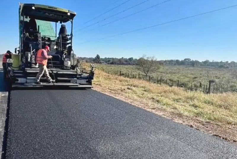 Avanza la pavimentación de la Ruta Provincial N°30 Avanza la pavimentación de la Ruta Provincial N°30