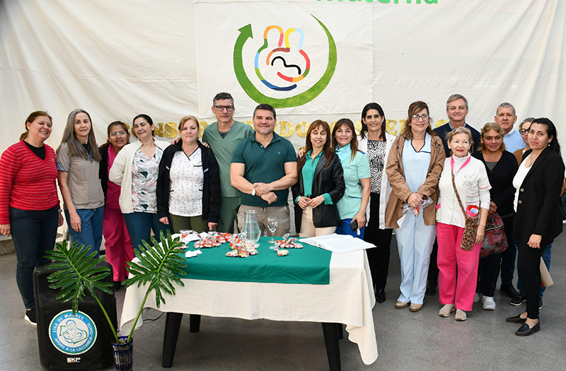Chaco lanzó la Semana Mundial de la Lactancia Materna en el Hospital Perrando Chaco lanzó la Semana Mundial de la Lactancia Materna en el Hospital Perrando