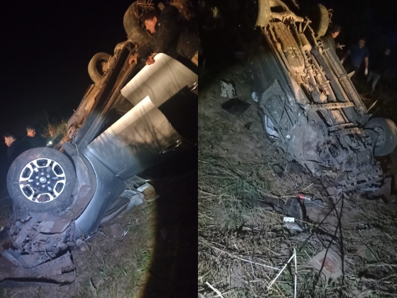 Milagro en la ruta 89: brutal choque entre una camioneta y un camión deja como saldo un herido leve Milagro en la ruta 89: brutal choque entre una camioneta y un camión deja como saldo un herido leve