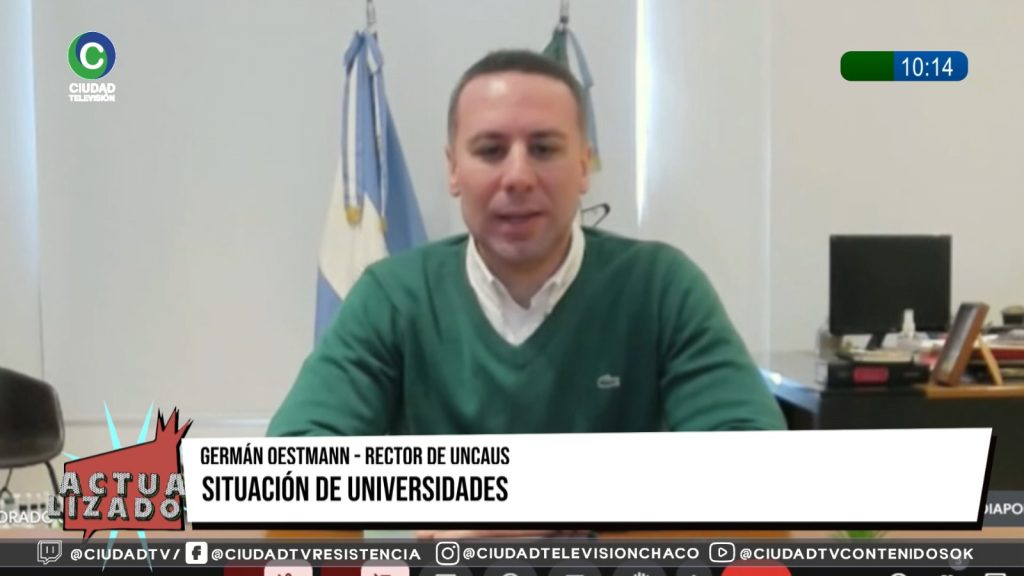 Paro de docentes universitarios: “Es penoso que los chicos pierdan clases, pero hay un reclamo salarial justo”, reconoció el rector de la UNCAUS  