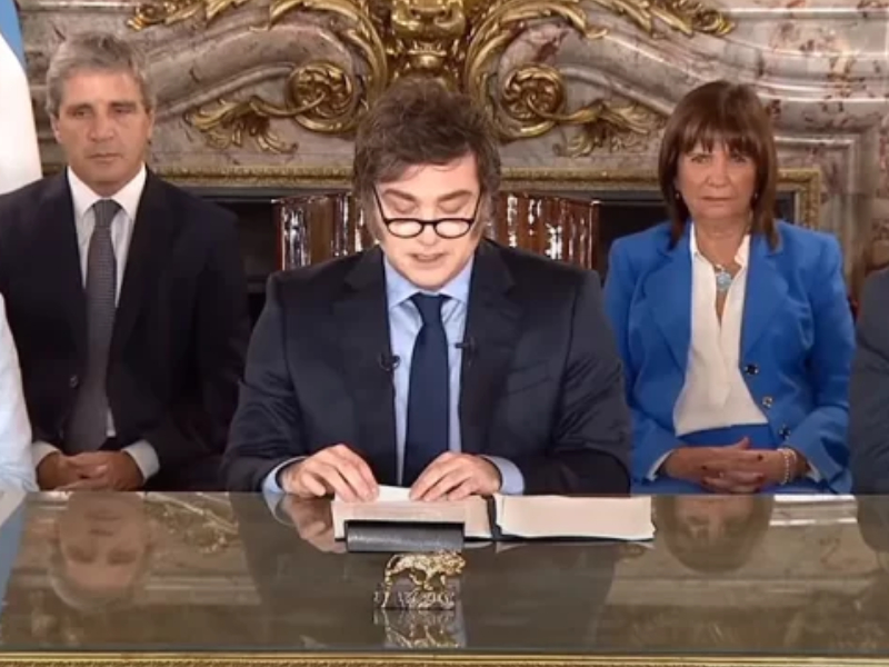 Milei hablará por cadena nacional por la presentación del Presupuesto 2026 Milei hablará por cadena nacional por la presentación del Presupuesto 2026