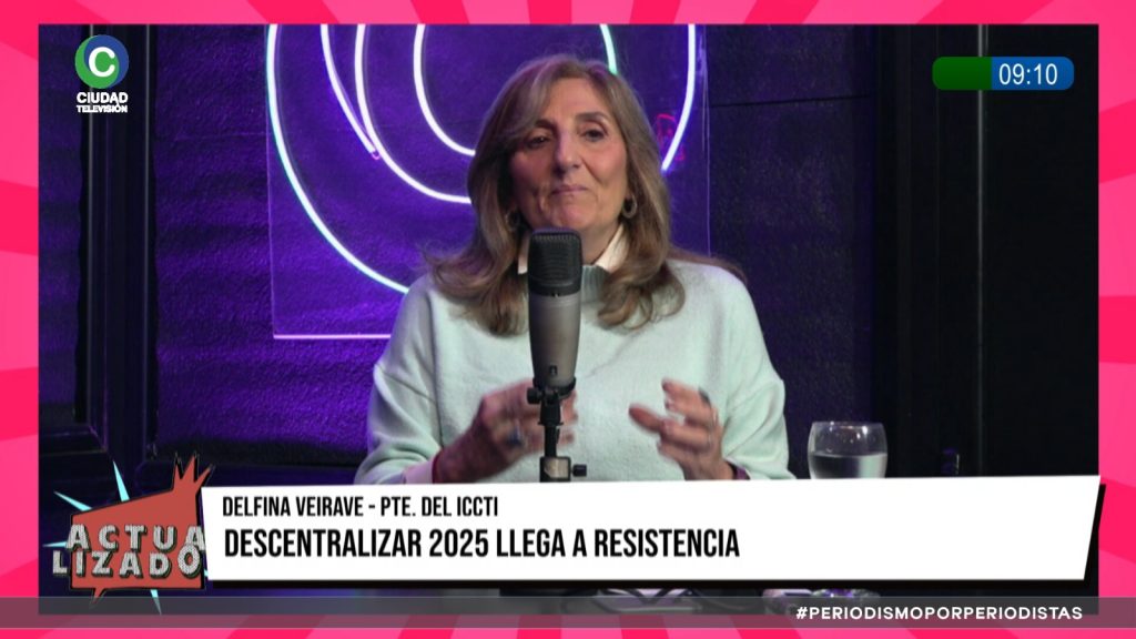 Veiravé convocó a participar de “Descentralizar 2025” e informó sobre los proyectos del ICCTI