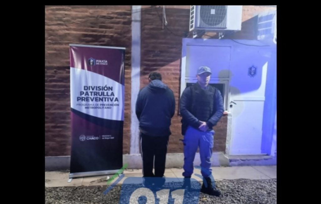 Detuvieron en Resistencia a un hombre con pedido de aprehensión de Villa Ángela