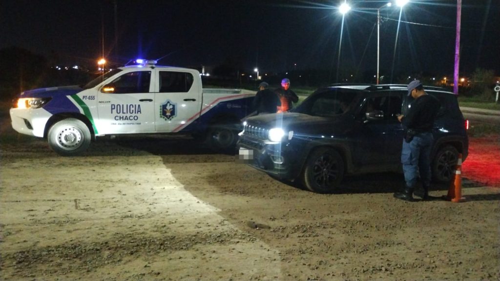 Operativo “Muralla Sur”: amplio despliegue policial en la madrugada en Resistencia