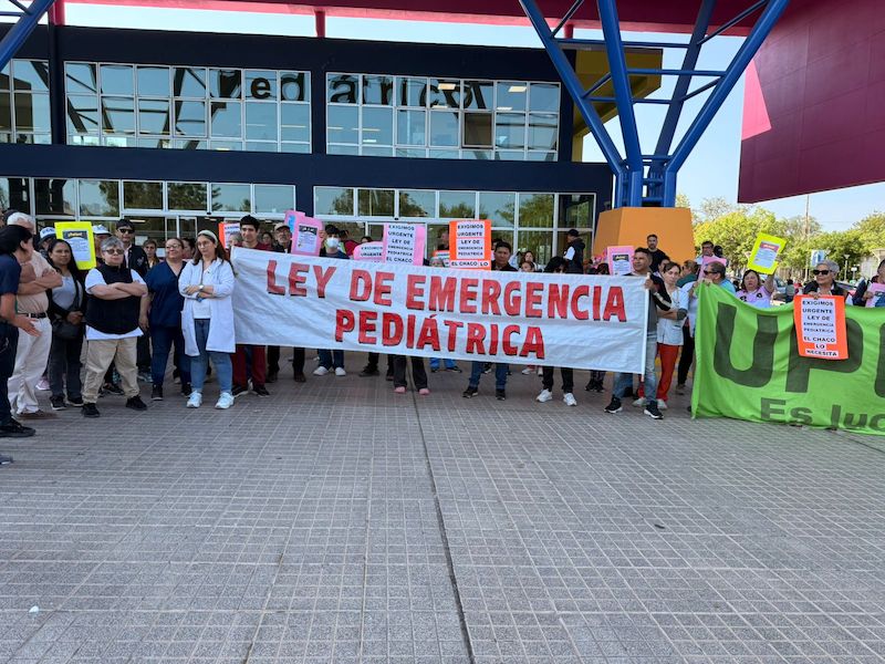 Reclamo en el hospital Pediátrico: “Buscamos fortalecer este nodo de atención que es referencia en la provincia” Reclamo en el hospital Pediátrico: “Buscamos fortalecer este nodo de atención que es referencia en la provincia”