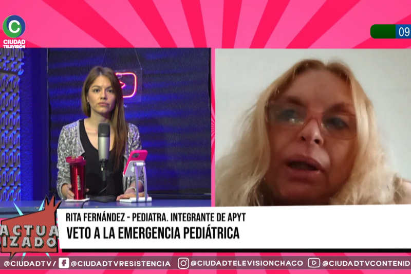 Veto a la emergencia pediátrica: “Teníamos la esperanza secreta de que esto no sucediera”, afirmó Rita Fernández, pediatra del Garrahan Veto a la emergencia pediátrica: “Teníamos la esperanza secreta de que esto no sucediera”, afirmó Rita Fernández, pediatra del Garrahan