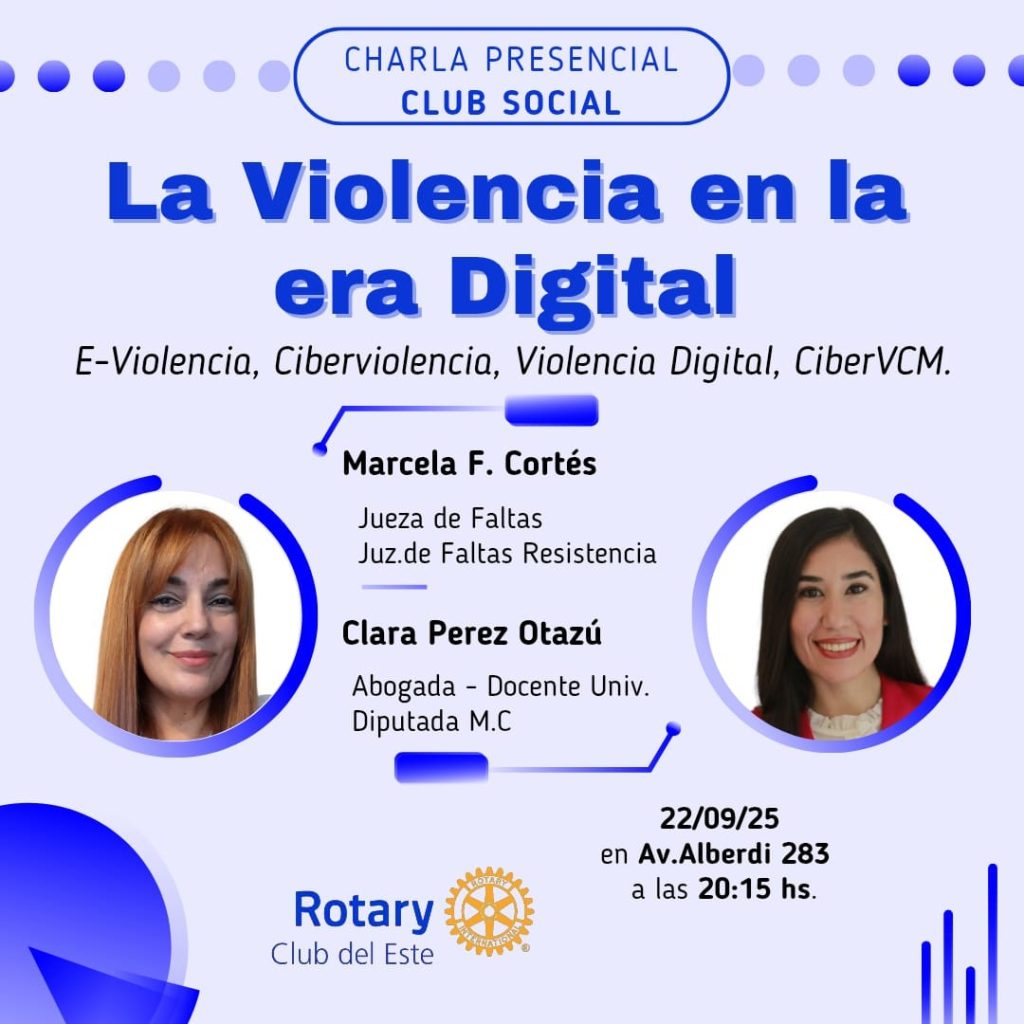 Charla sobre violencia en la era digital en el Club Social de Resistencia