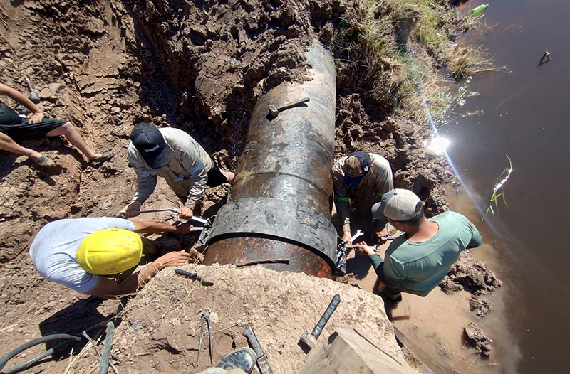 SAMEEP culminó la reparación del primer Acueducto restableciendo bombeo hacia varias localidades del interior SAMEEP culminó la reparación del primer Acueducto restableciendo bombeo hacia varias localidades del interior