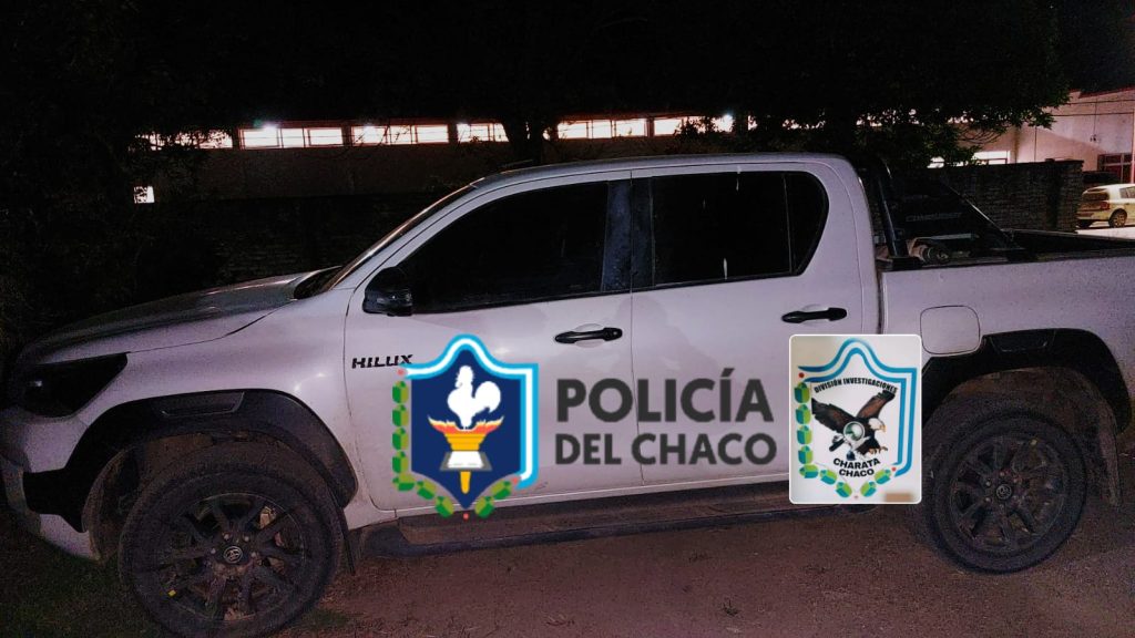 Recuperan camioneta robada tras un violento asalto en una estancia de Pinedo