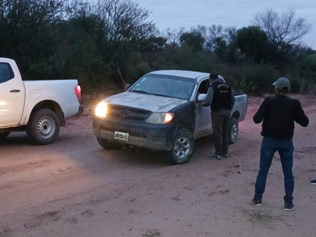 Secuestran una camioneta con pedido de secuestro en un operativo tripartito