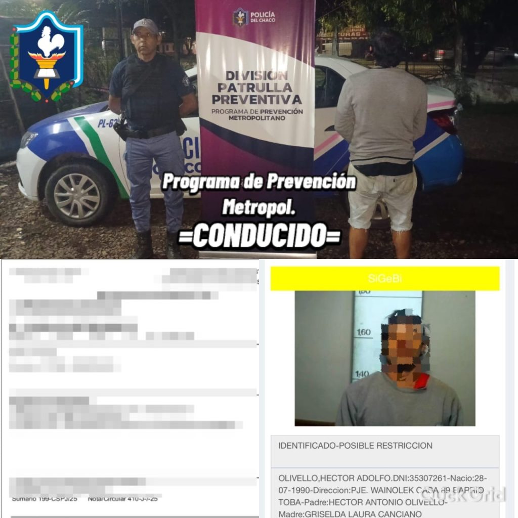 Centro Multiagencial de Emergencias 911: detenciones, secuestros y asistencia a una familia