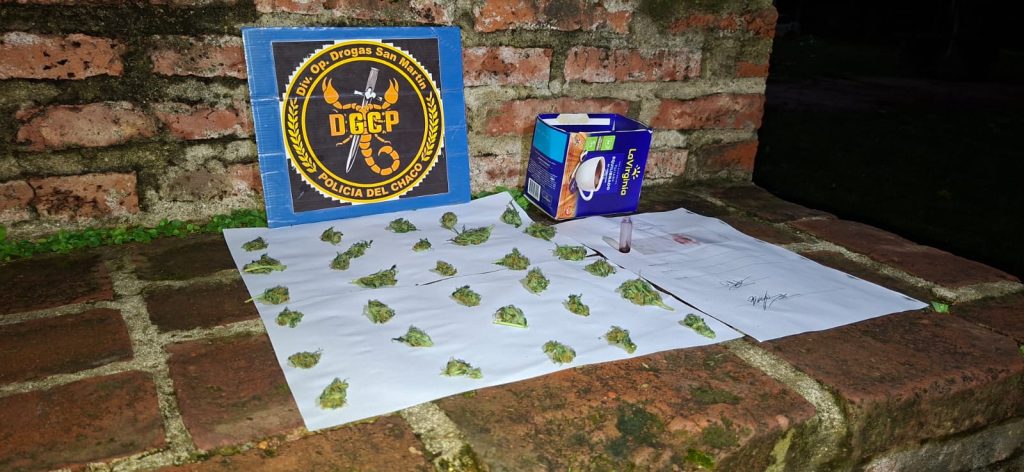 Vendía marihuana en una plazoleta de San Martín y terminó detenido