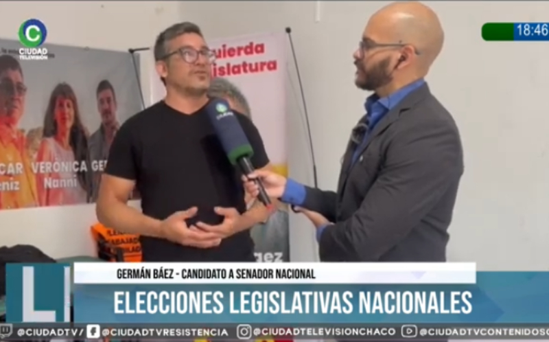 Germán Báez, candidato del PO: “Sin dudas, estas elecciones son importantes y se han polarizado muchísimo” Germán Báez, candidato del PO: “Sin dudas, estas elecciones son importantes y se han polarizado muchísimo”