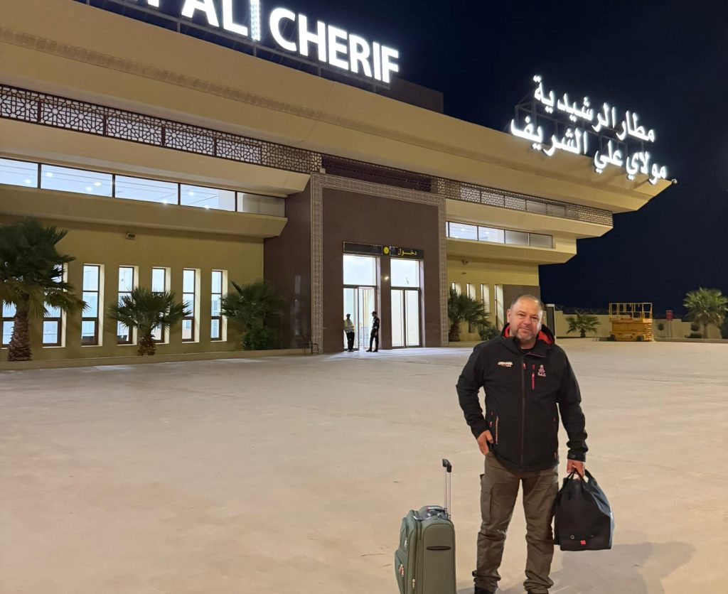 Carlos Verza ya está en Marruecos y se prepara para otra competencia representando al Chaco