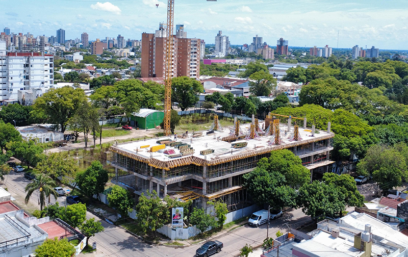 Avanza la construcción del nuevo edificio del InSSSeP Avanza la construcción del nuevo edificio del InSSSeP