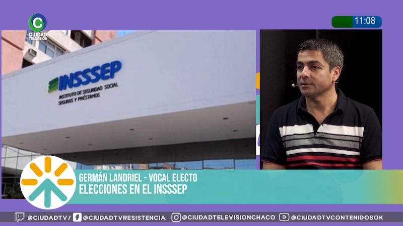 Germán Landriel destacó la elección histórica y el aumento de participación en el InSSSeP Germán Landriel destacó la elección histórica y el aumento de participación en el InSSSeP