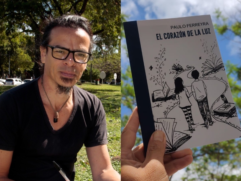 Paulo Ferreyra presentará “El corazón de la luz”, en la librería El Árbol Amarillo Paulo Ferreyra presentará “El corazón de la luz”, en la librería El Árbol Amarillo
