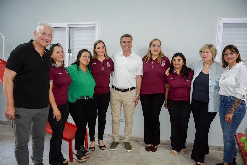 “La educación es prioridad”: avanzan las mejoras en el Jardín Anexo de la EEP 56, de General San Martín “La educación es prioridad”: avanzan las mejoras en el Jardín Anexo de la EEP 56, de General San Martín