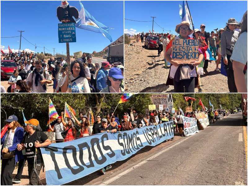 Megaminería en Mendoza: una multitud marcha a la Legislatura para rechazar al proyecto San Jorge Megaminería en Mendoza: una multitud marcha a la Legislatura para rechazar al proyecto San Jorge