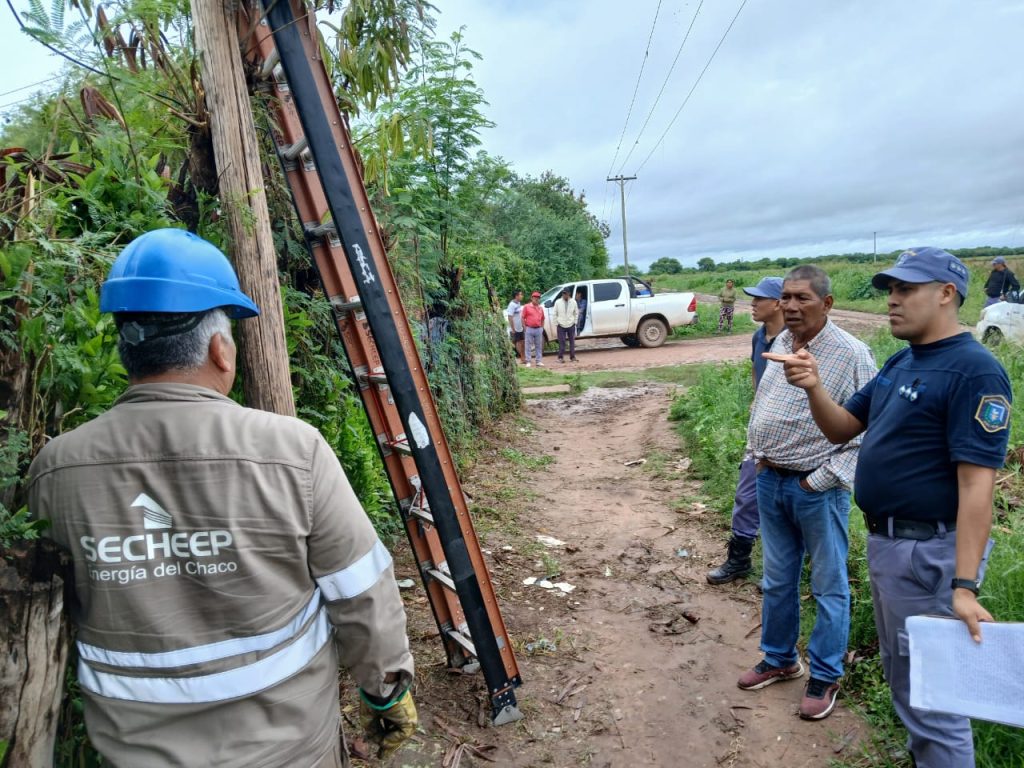 Castelli: hallazgo de un cuerpo en barrio Curishi; se trataría de una muerte por electrocución 