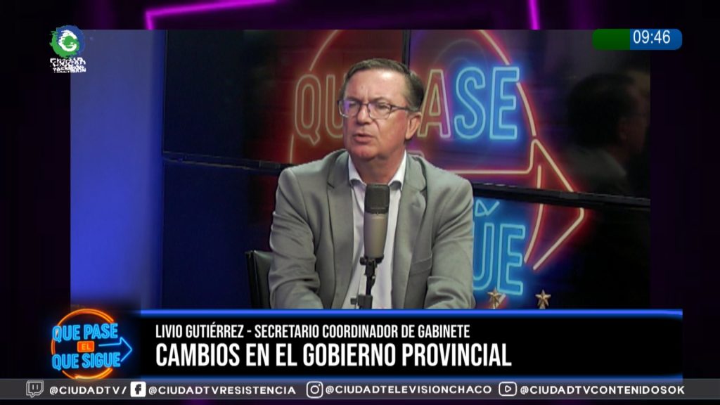Gutiérrez: “A pesar de las dificultades, el gobierno pudo sostener este año mucha obra pública en el Chaco”
