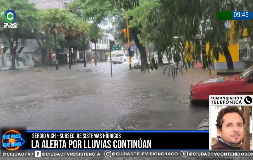 Resistencia, bajo agua: “Trabajamos para mitigar los problemas, pero no damos abasto con la cantidad de agua que está cayendo”     