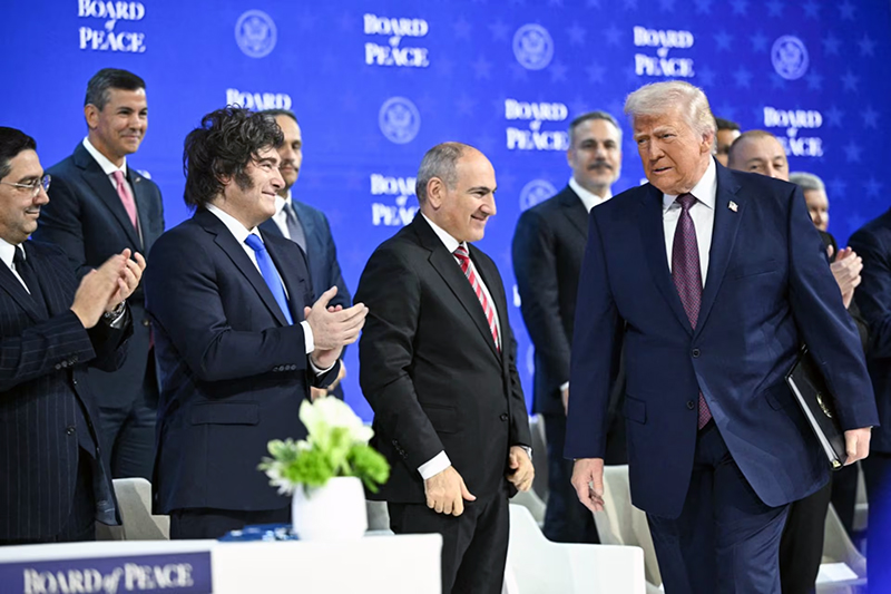 Donald Trump lanzó su “Junta de la Paz” en Davos con Milei en el escenario Donald Trump lanzó su “Junta de la Paz” en Davos con Milei en el escenario