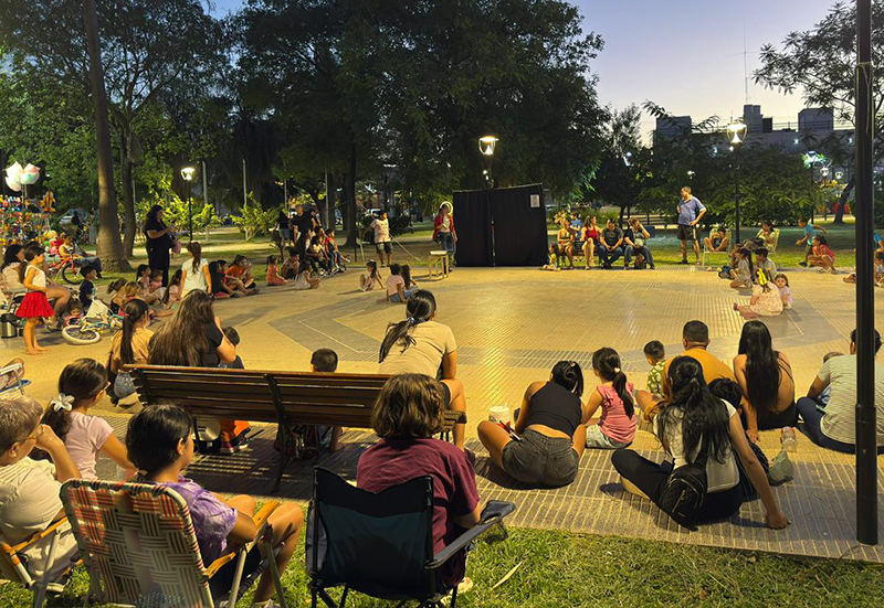 “Sáenz Peña en Escena”: comenzaron las actividades recreativas en los barrios “Sáenz Peña en Escena”: comenzaron las actividades recreativas en los barrios