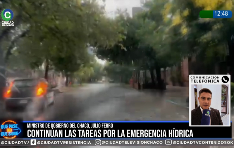 Diluvio en el Gran Resistencia: “Tenemos dispuestos establecimientos educativos para traslados de evacuación”, informó el ministro Ferro Diluvio en el Gran Resistencia: “Tenemos dispuestos establecimientos educativos para traslados de evacuación”, informó el ministro Ferro