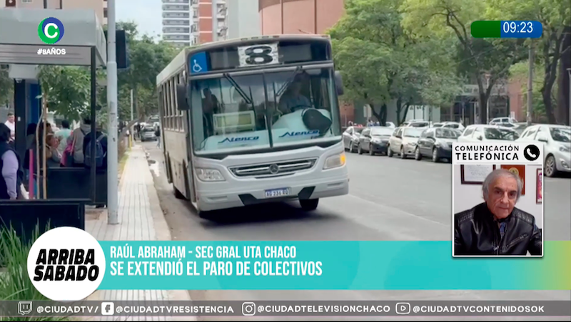 La UTA Chaco mantiene el paro y espera que el lunes se complete el pago de salarios La UTA Chaco mantiene el paro y espera que el lunes se complete el pago de salarios