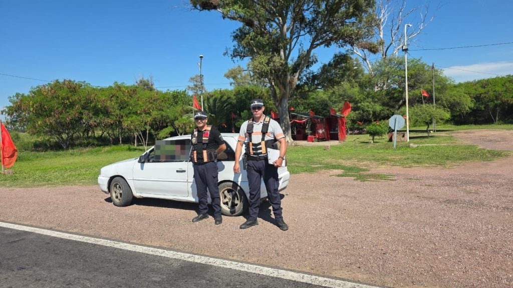 Recuperan en Las Breñas un auto robado en Corrientes