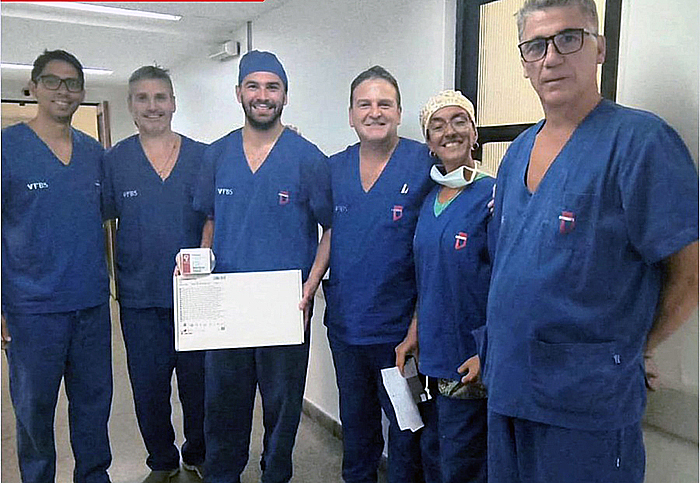 Nuevo hito en el Cardiológico correntino: colocaron primer implante de válvula aórtica sin sutura Nuevo hito en el Cardiológico correntino: colocaron primer implante de válvula aórtica sin sutura
