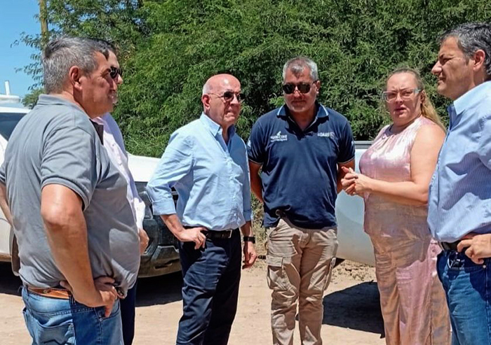 Bistoletti supervisó obra de media tensión que beneficiará a mil familias en Pampa del Infierno Bistoletti supervisó obra de media tensión que beneficiará a mil familias en Pampa del Infierno